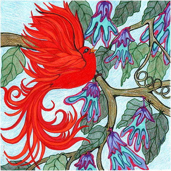 Bird Of Paradise #6 by Tracey Farrell Bird Of Paradise #6 by Tracey Farrell