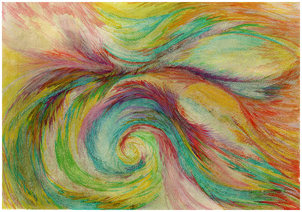 Rainbow Cavort II  by Tracey Farrell