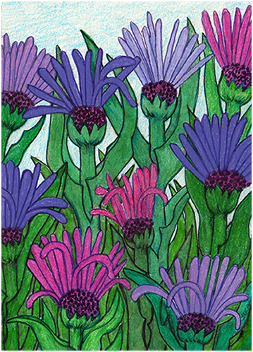 Purple Wild by Tracey Farrell Purple Wild by Tracey Farrell