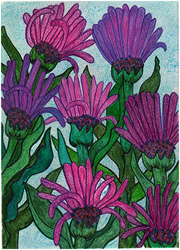 Purple Wild by Tracey Farrell Purple Wild by Tracey Farrell