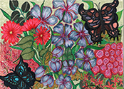 Summer Garden 1 by Tracey Farrell