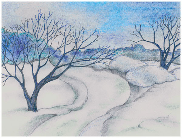 Blue Winter by Tracey Farrell Blue Winter by Tracey Farrell