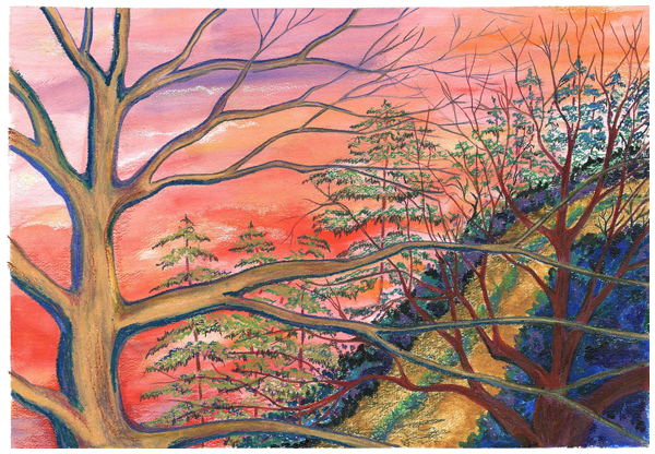 Tibetan Sunset by Tracey Farrell Tibetan Sunset by Tracey Farrell